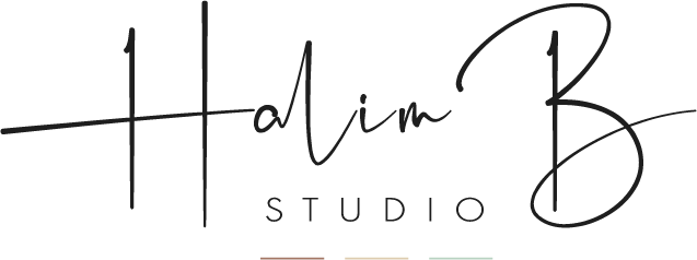 Logo Halim B Studio
