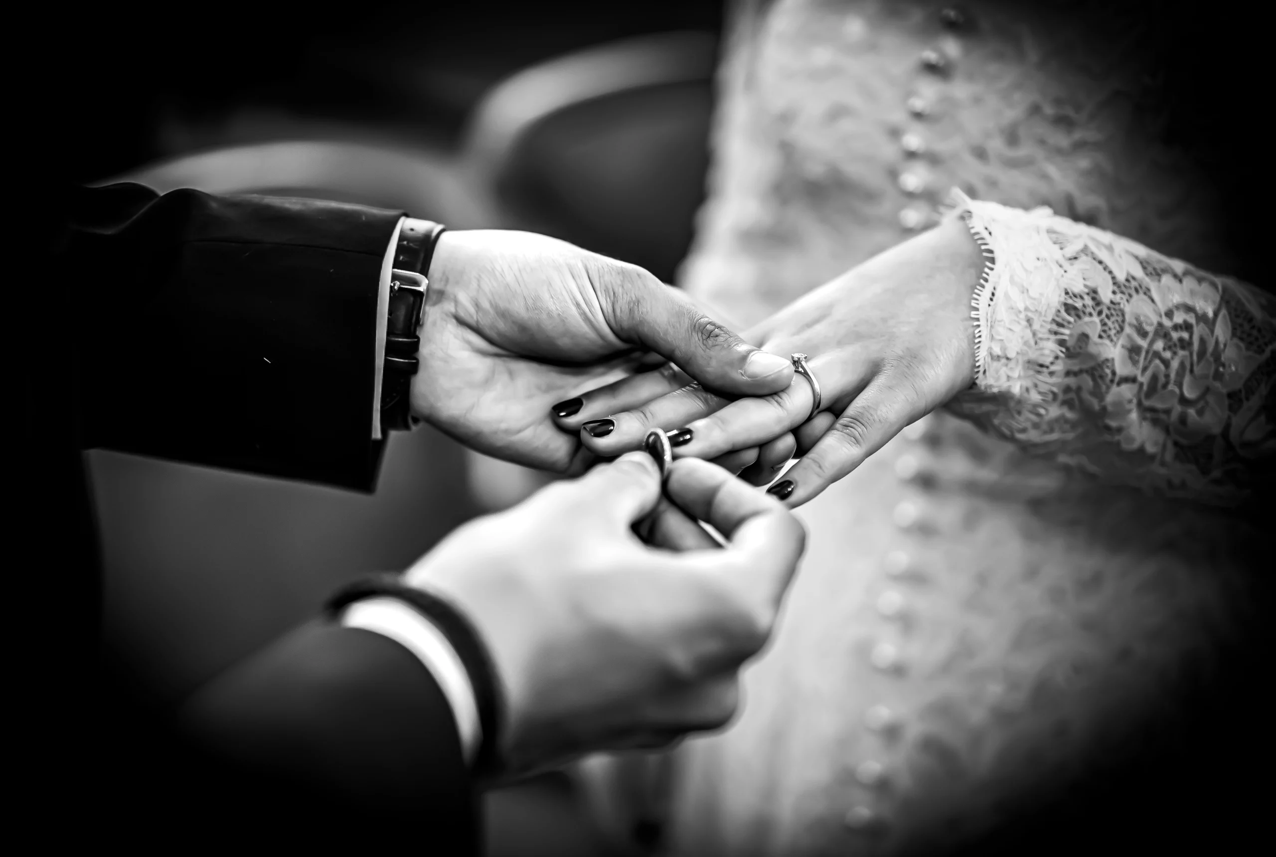 Passage d'aliances mariés Halim B Studio